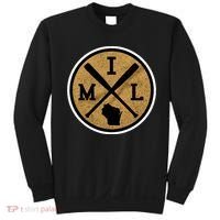 Milwaukee Baseball Lover Baseball Player Retro Sporty Sweatshirt thumb 0