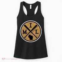 Milwaukee Baseball Lover Baseball Player Retro Sporty Women's Tank Top thumb 0