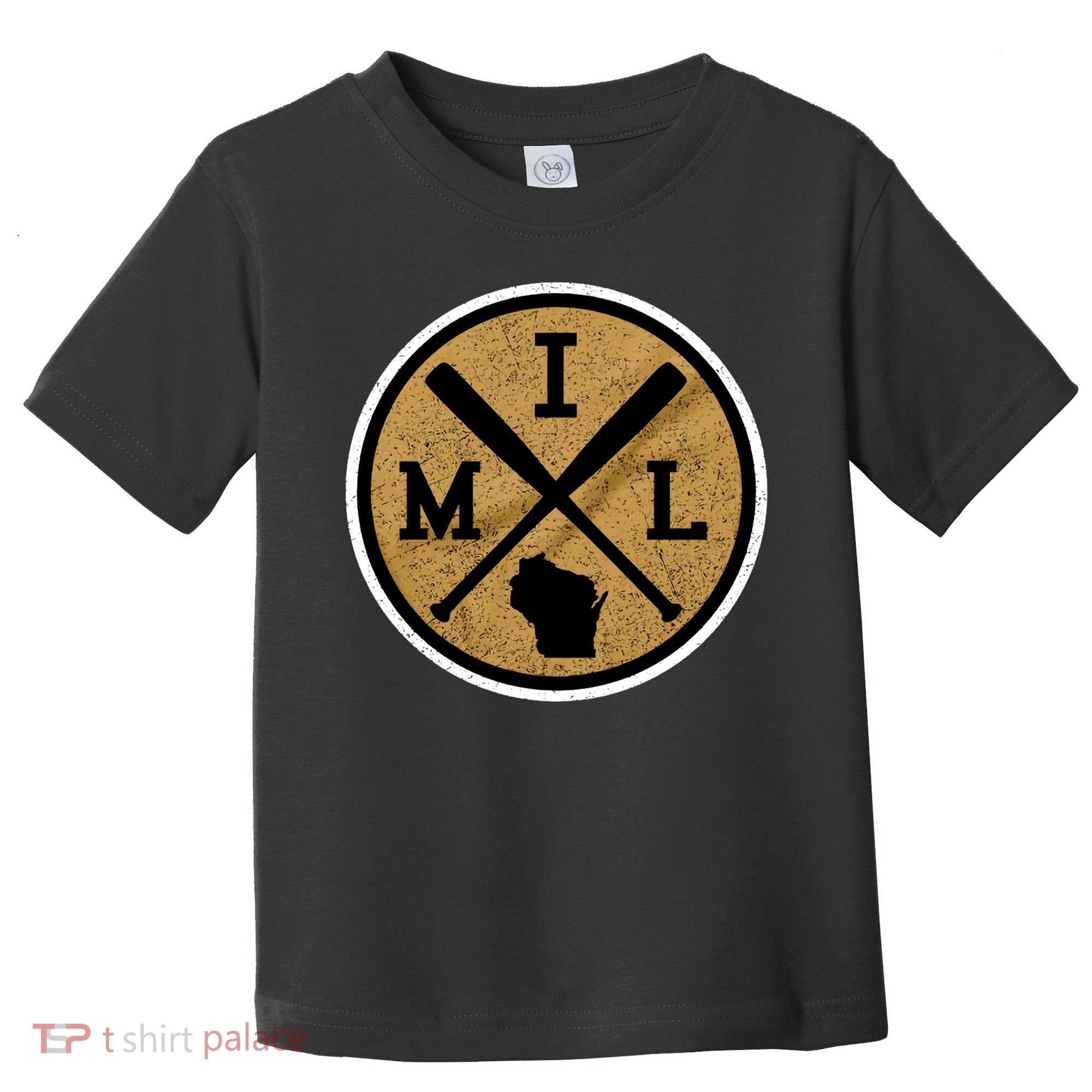 Milwaukee Baseball Lover Baseball Player Retro Sporty Toddler T-Shirt