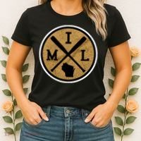 Milwaukee Baseball Lover Baseball Player Retro Sporty Women's T-Shirt thumb 2