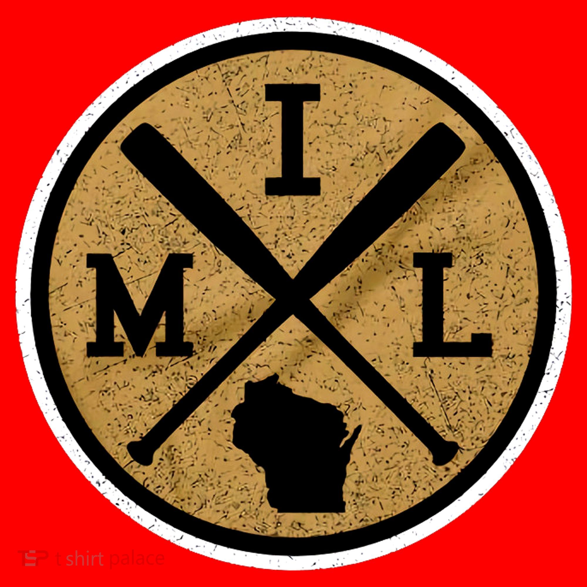 Milwaukee Baseball Lover Baseball Player Retro Sporty Santa Hat