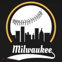 Milwaukee Baseball Lover Baseball Player Retro Sporty Backpack thumb 2