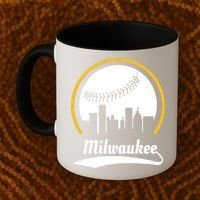 Milwaukee Baseball Lover Baseball Player Retro Sporty Coffee Mug thumb 2