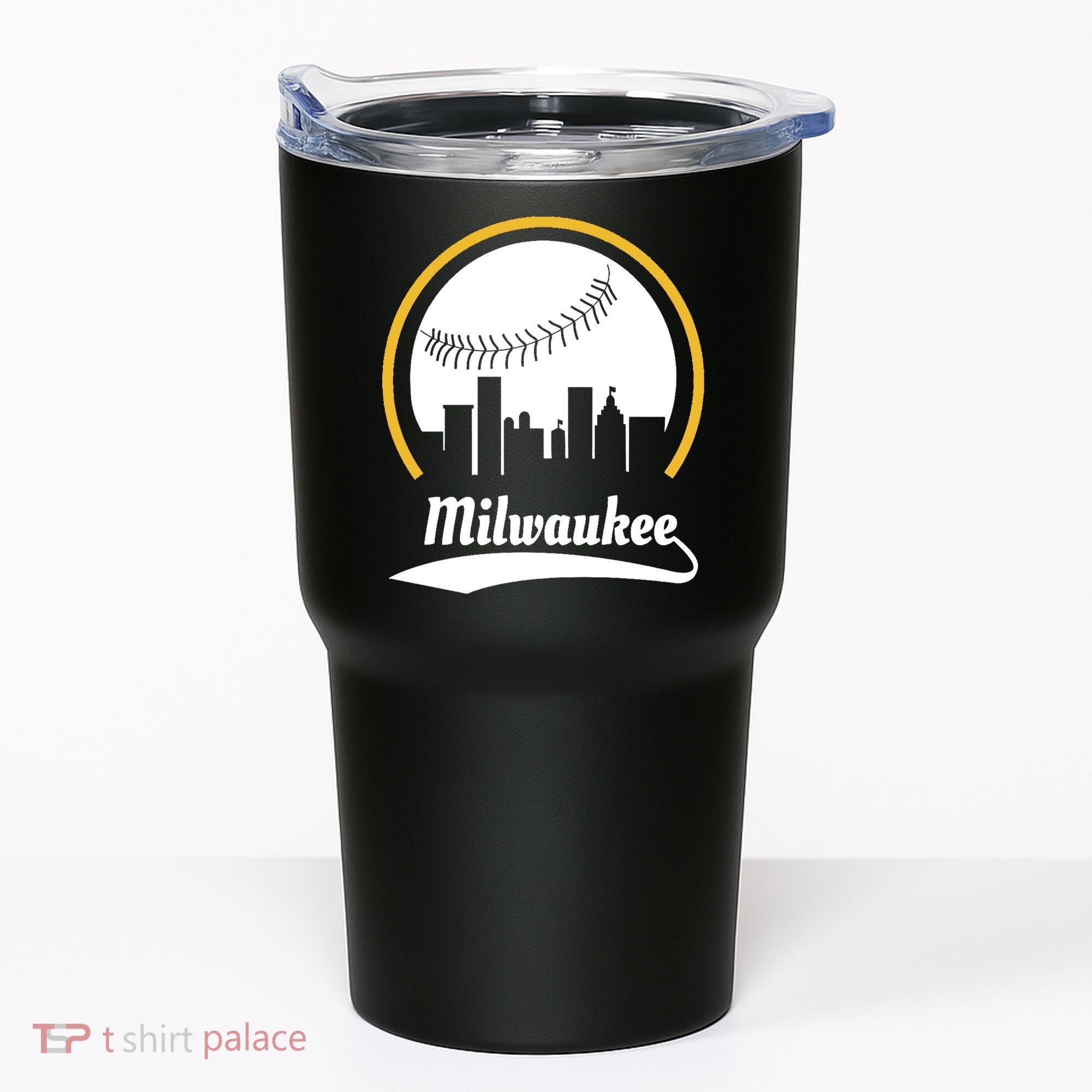 Milwaukee Baseball Lover Baseball Player Retro Sporty Tumbler