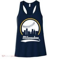 Milwaukee Baseball Lover Baseball Player Retro Sporty Women's Tank Top thumb 0