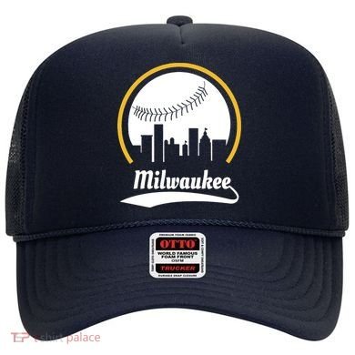 Milwaukee Baseball Lover Baseball Player Retro Sporty Hat