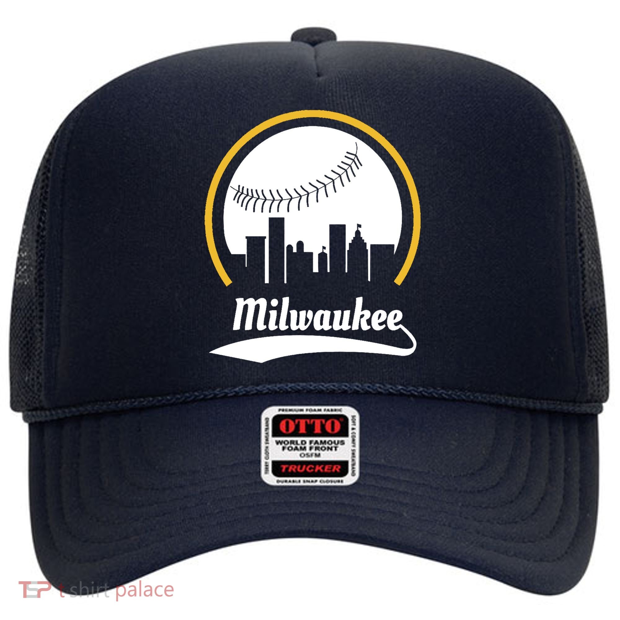 Milwaukee Baseball Lover Baseball Player Retro Sporty Hat