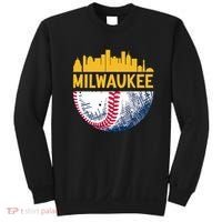 Milwaukee Baseball Lover Baseball Player Retro Sporty Sweatshirt thumb 0