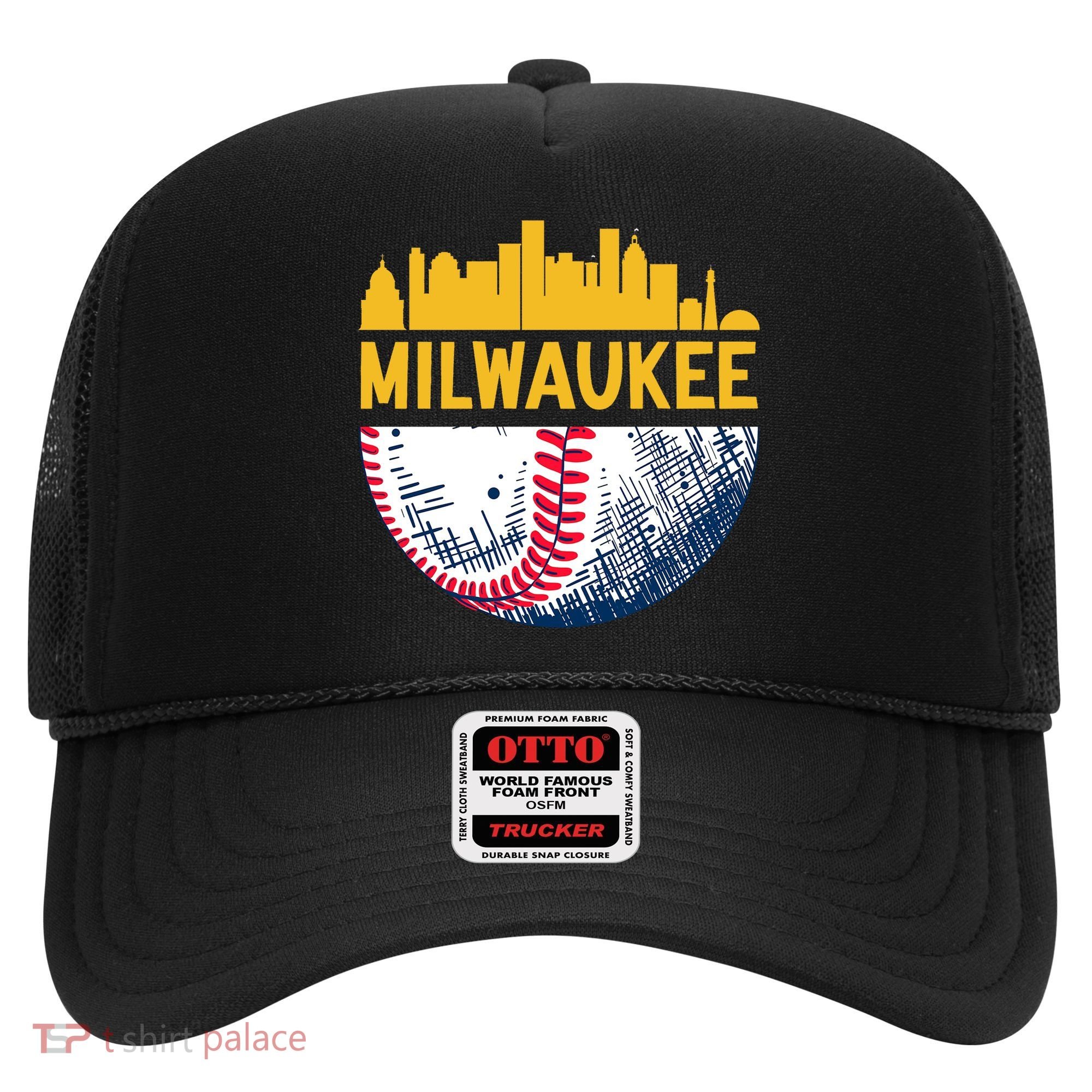 Milwaukee Baseball Lover Baseball Player Retro Sporty Hat