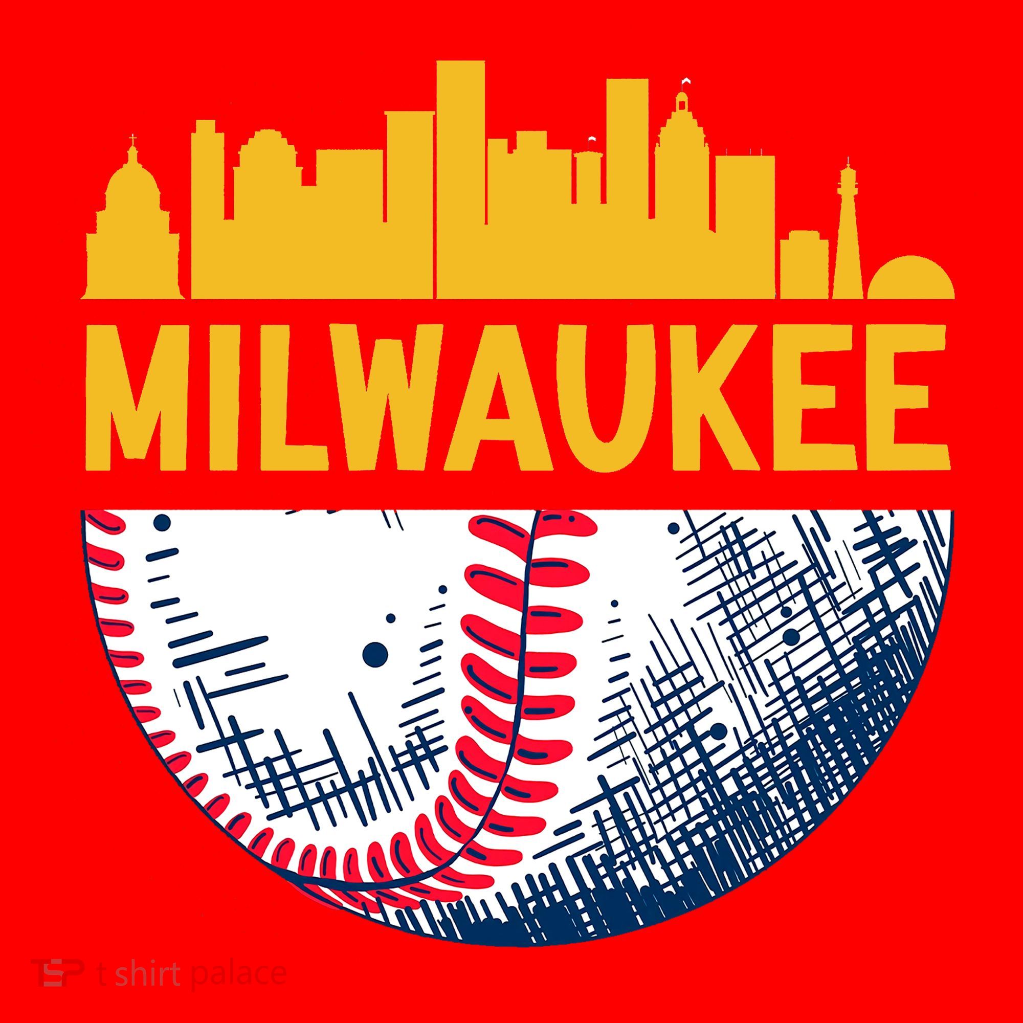 Milwaukee Baseball Lover Baseball Player Retro Sporty Santa Hat