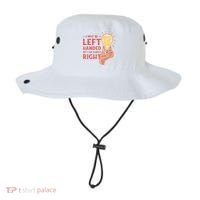 May Be Left Handed But I'm Always Right Bucket Hat thumb 0