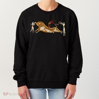 Minoan Bull Leaping Women's Sweatshirt