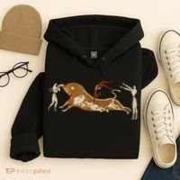 Minoan Bull Leaping Hoodie thumb 4