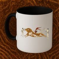Minoan Bull Leaping Coffee Mug thumb 2