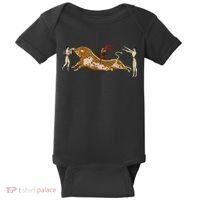 Minoan Bull Leaping Baby Bodysuit thumb 0