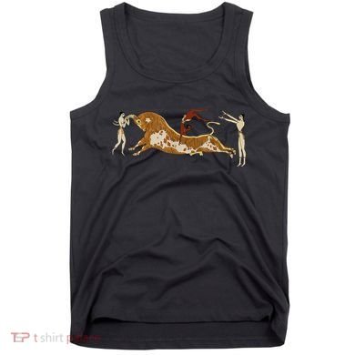 Minoan Bull Leaping Tank Top