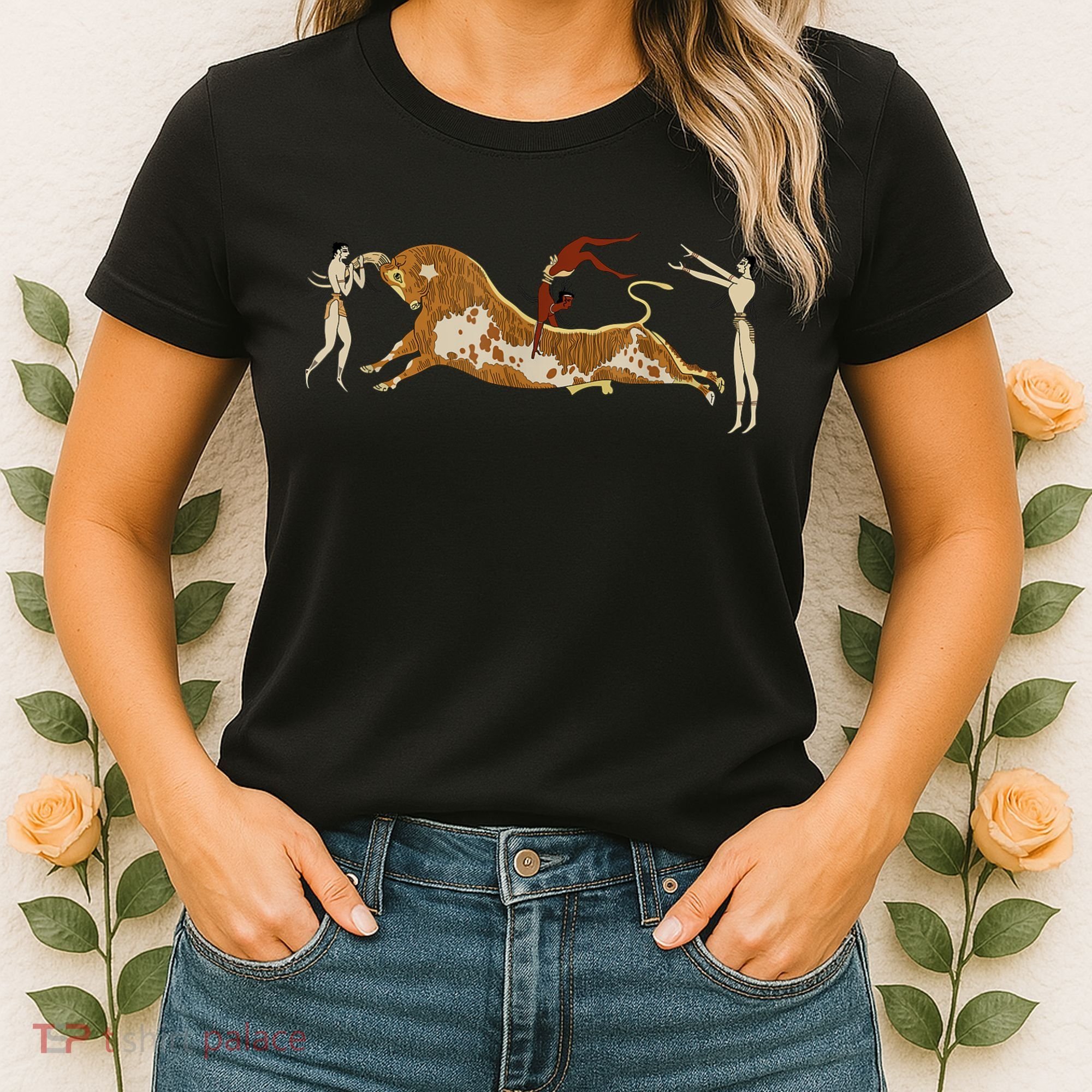 Minoan Bull Leaping Women's T-Shirt