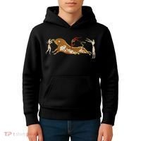 Minoan Bull Leaping Kids Hoodie thumb 4