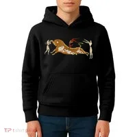 Minoan Bull Leaping Kids Hoodie thumb 4