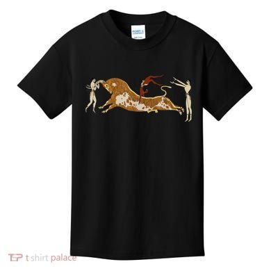 Minoan Bull Leaping Kids T-Shirt