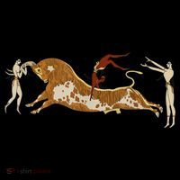Minoan Bull Leaping Kids T-Shirt thumb 4