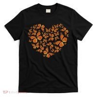 Monarch Butterfly Love Heart T-Shirt thumb 0