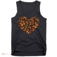 Monarch Butterfly Love Heart Tank Top thumb 0