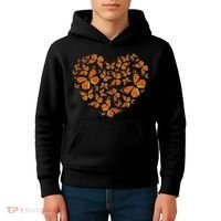 Monarch Butterfly Love Heart Kids Hoodie thumb 4