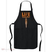Mountain Bike Life Behind Bars Funny Biking Apron thumb 0