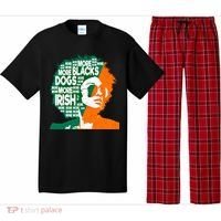 More Blacks More Dogs More Irishcool Giftirish Ireland Flag Gift Pajama Set thumb 0