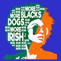 More Blacks More Dogs More Irishcool Giftirish Ireland Flag Gift Sweatshirt thumb 3
