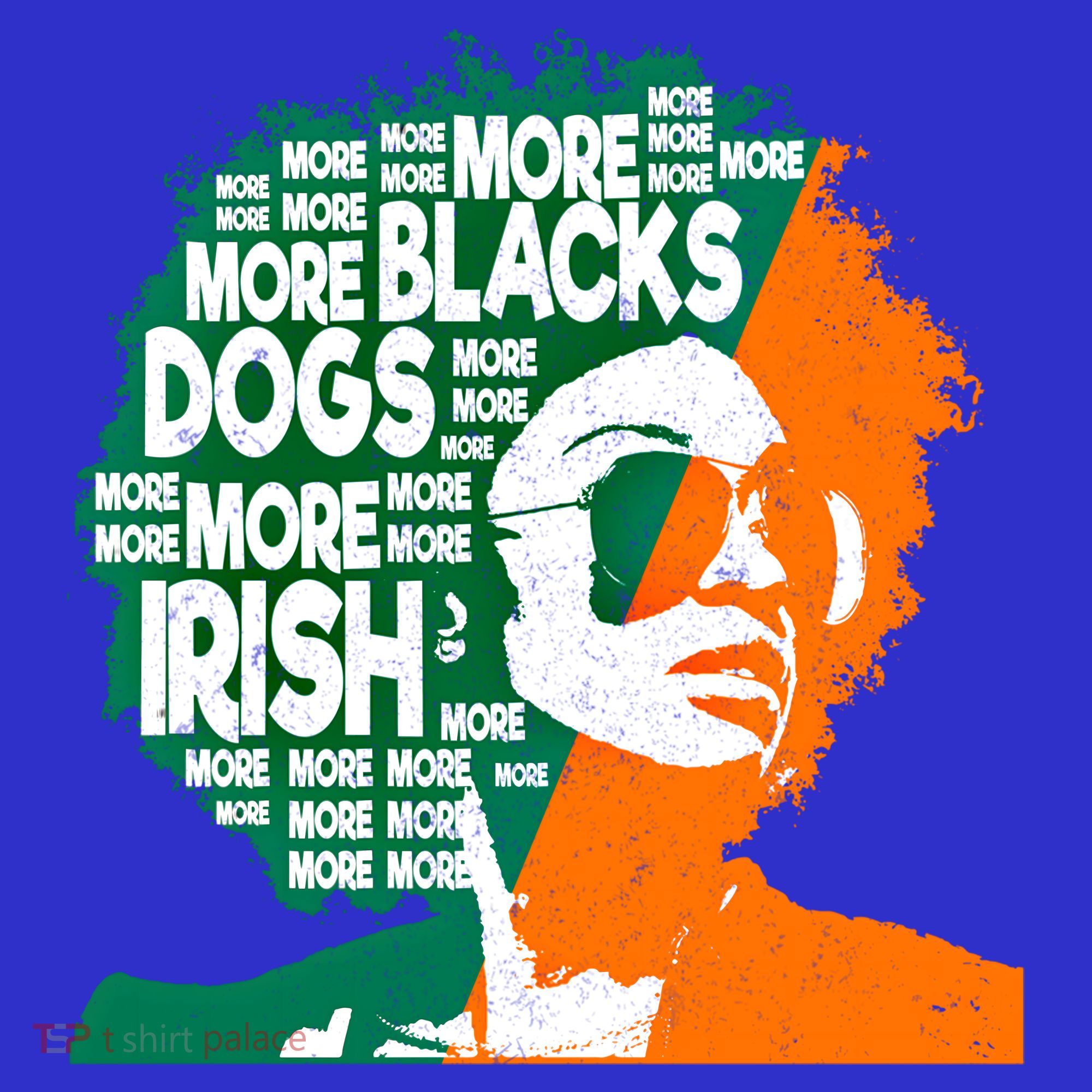 More Blacks More Dogs More Irishcool Giftirish Ireland Flag Gift Mousepad