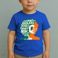 More Blacks More Dogs More Irishcool Giftirish Ireland Flag Gift Toddler T-Shirt thumb 2