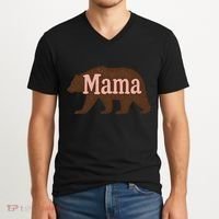 Mama Bear V-Neck T-Shirt thumb 2