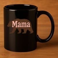 Mama Bear 11oz C Handle Ceramic Mug thumb 3