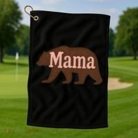 Mama Bear Golf Towel thumb 1