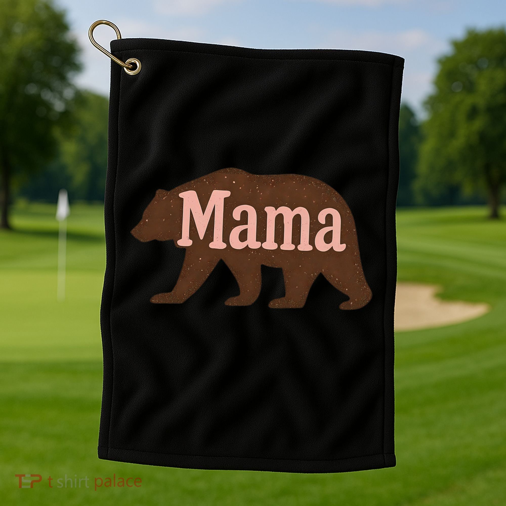 Mama Bear Golf Towel