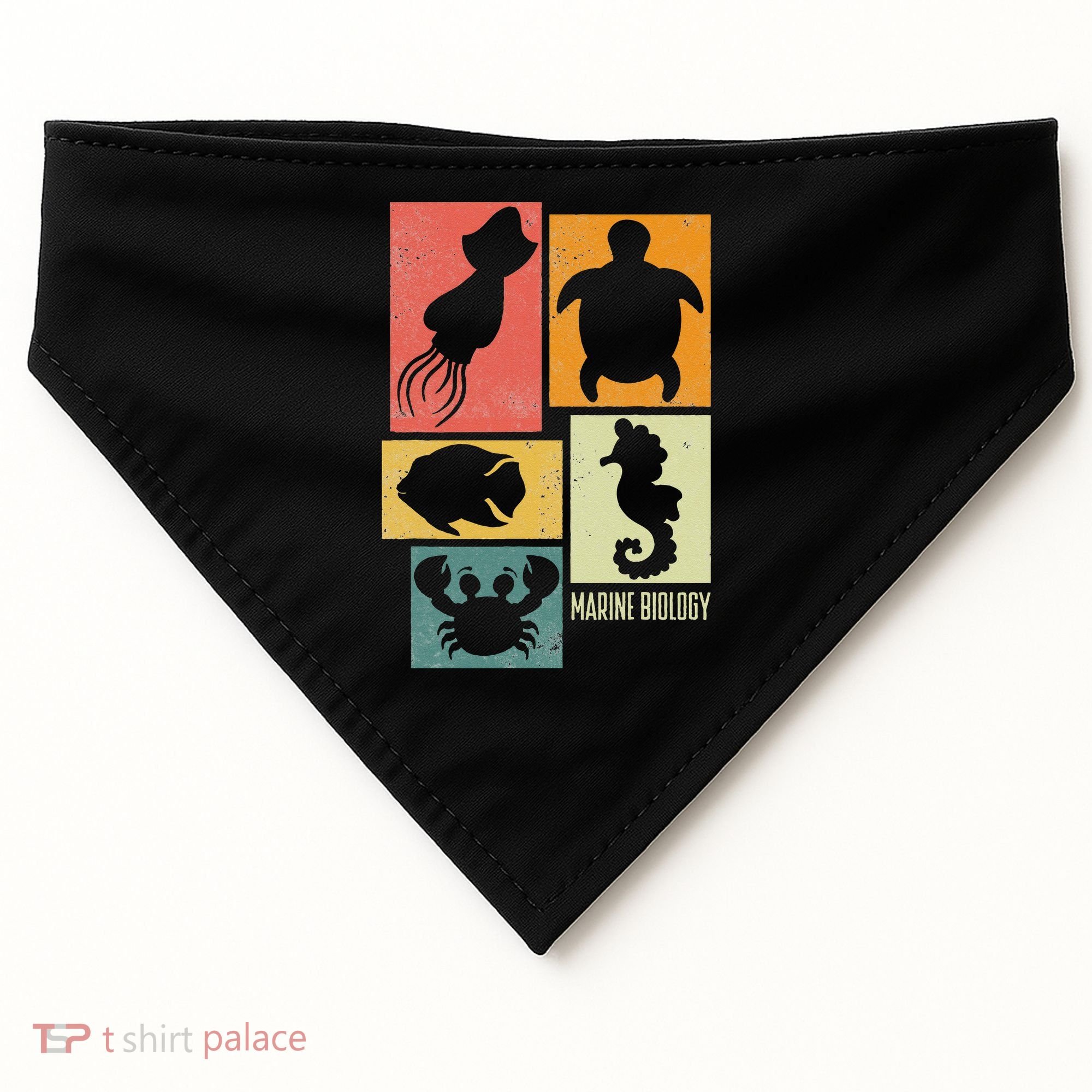 Marine Biology Marine Biologist USA-Made Doggie Bandana
