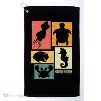 Marine Biology Marine Biologist Golf Towel thumb 0