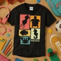Marine Biology Marine Biologist Kids T-Shirt thumb 3