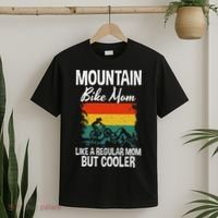 Mountain Bike Mom Like A Regular Mom But Cooler Bike Mom T-Shirt thumb 2