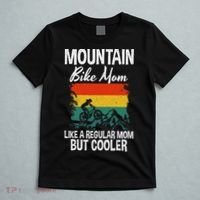 Mountain Bike Mom Like A Regular Mom But Cooler Bike Mom T-Shirt thumb 5