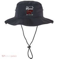 Mama Bear MotherS Day Mom Buffalo Plaid Gift Bucket Hat thumb 0