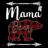 Mama Bear MotherS Day Mom Buffalo Plaid Gift Coffee Mug thumb 5