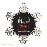 Mama Bear MotherS Day Mom Buffalo Plaid Gift Ornament thumb 0