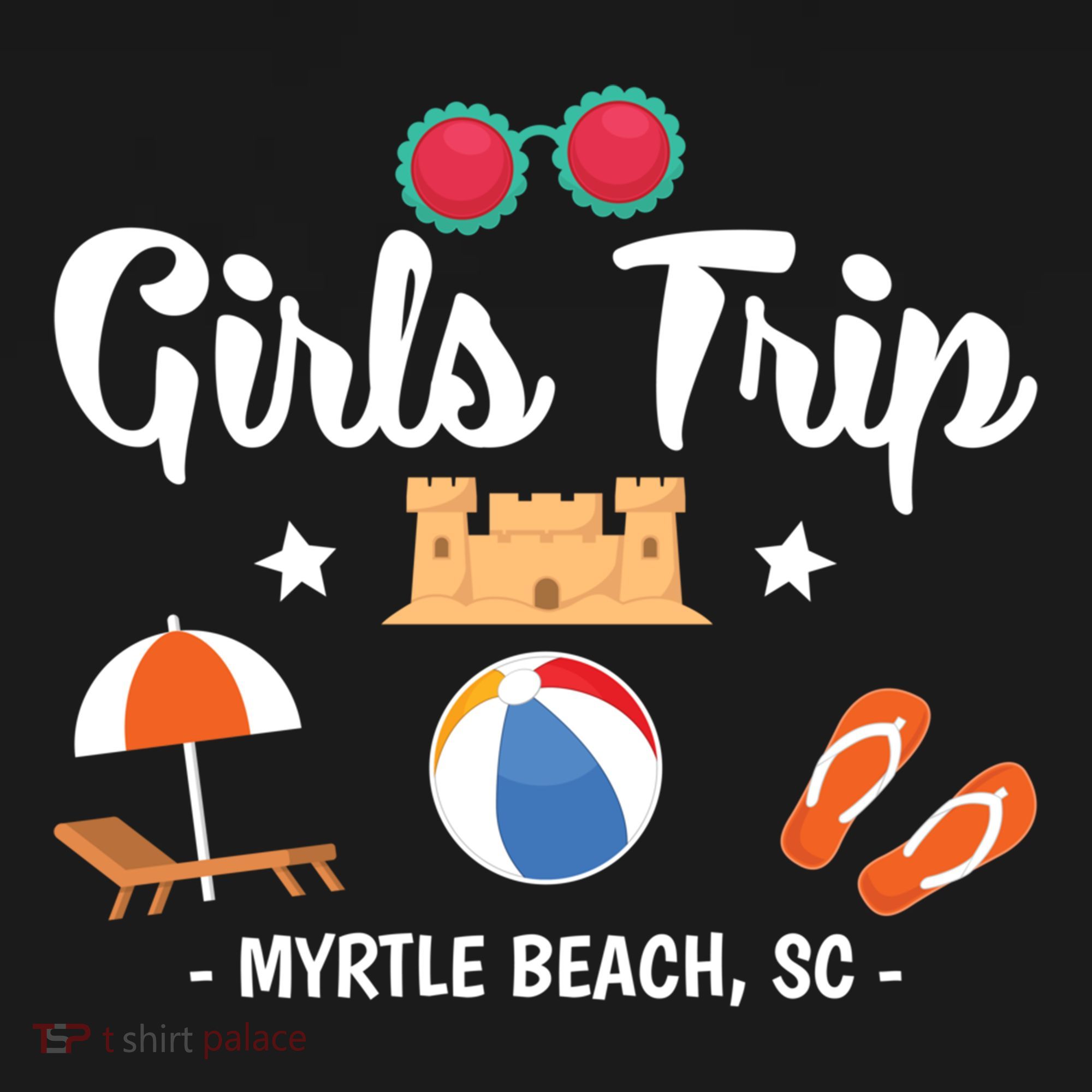 Matching Bachelorette Myrtle Beach Trip Meaningful Gift Ornament