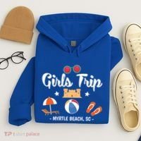 Matching Bachelorette Myrtle Beach Trip Meaningful Gift Hoodie thumb 4