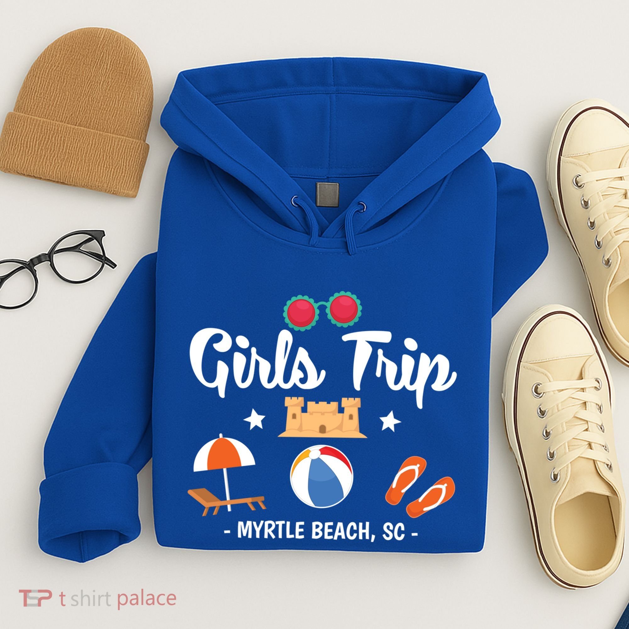 Matching Bachelorette Myrtle Beach Trip Meaningful Gift Hoodie