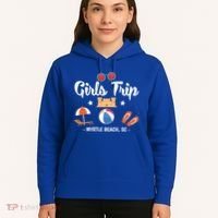 Matching Bachelorette Myrtle Beach Trip Meaningful Gift Hoodie thumb 5