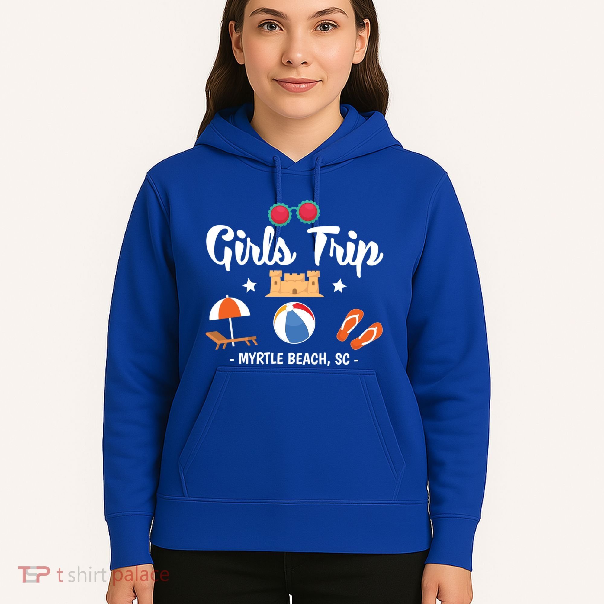 Matching Bachelorette Myrtle Beach Trip Meaningful Gift Hoodie